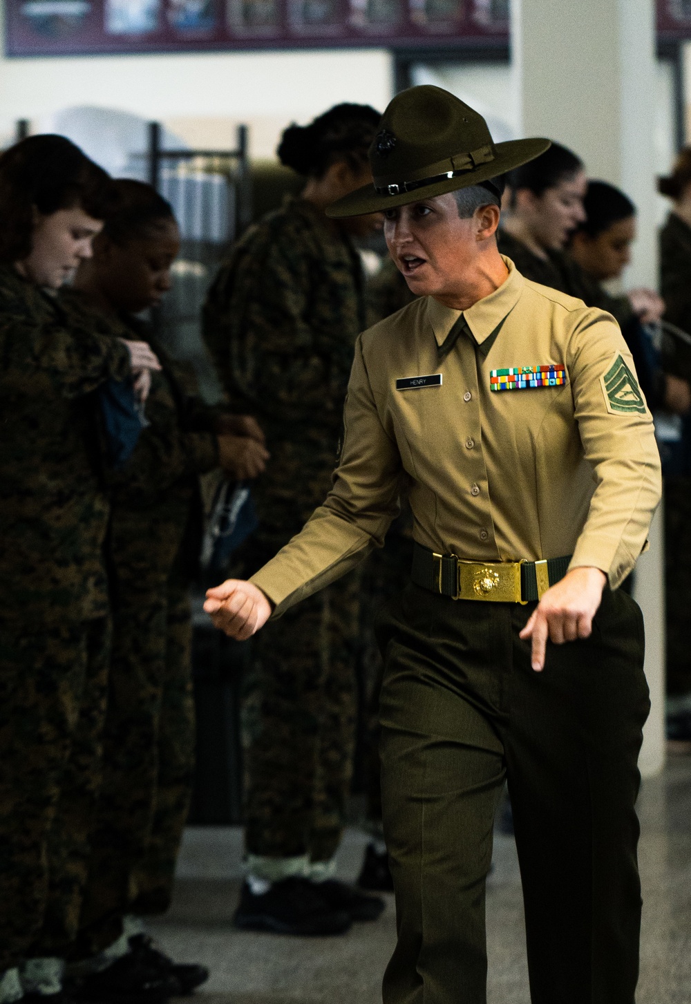 Oscar Company Meets Their Drill Instructors