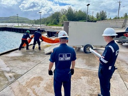 U.S. Coast Guard, with partners, conduct pollution response exercise in Rota