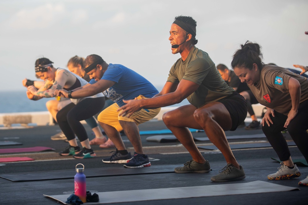 Makin Island Flight Deck PT