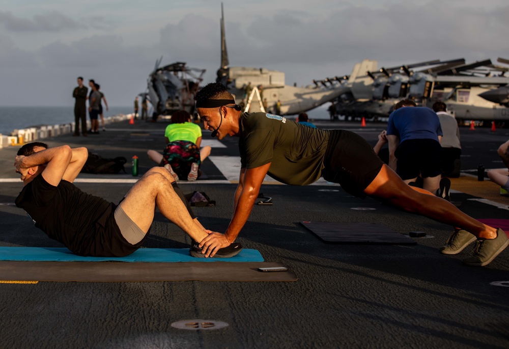 Makin Island Flight Deck PT