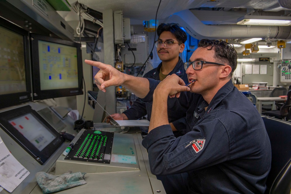 USS Paul Hamilton Daily Operations