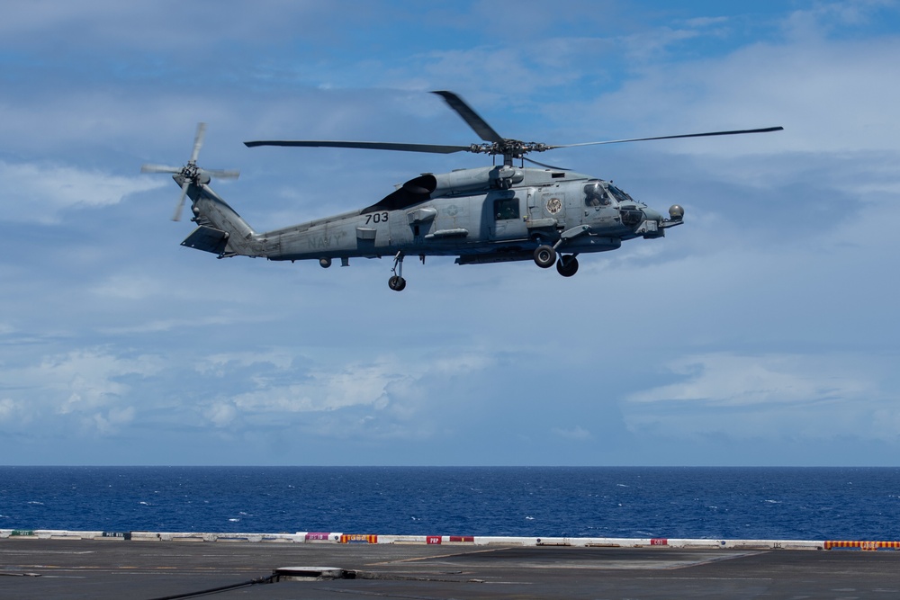 Nimitz Conducts Flight Operations