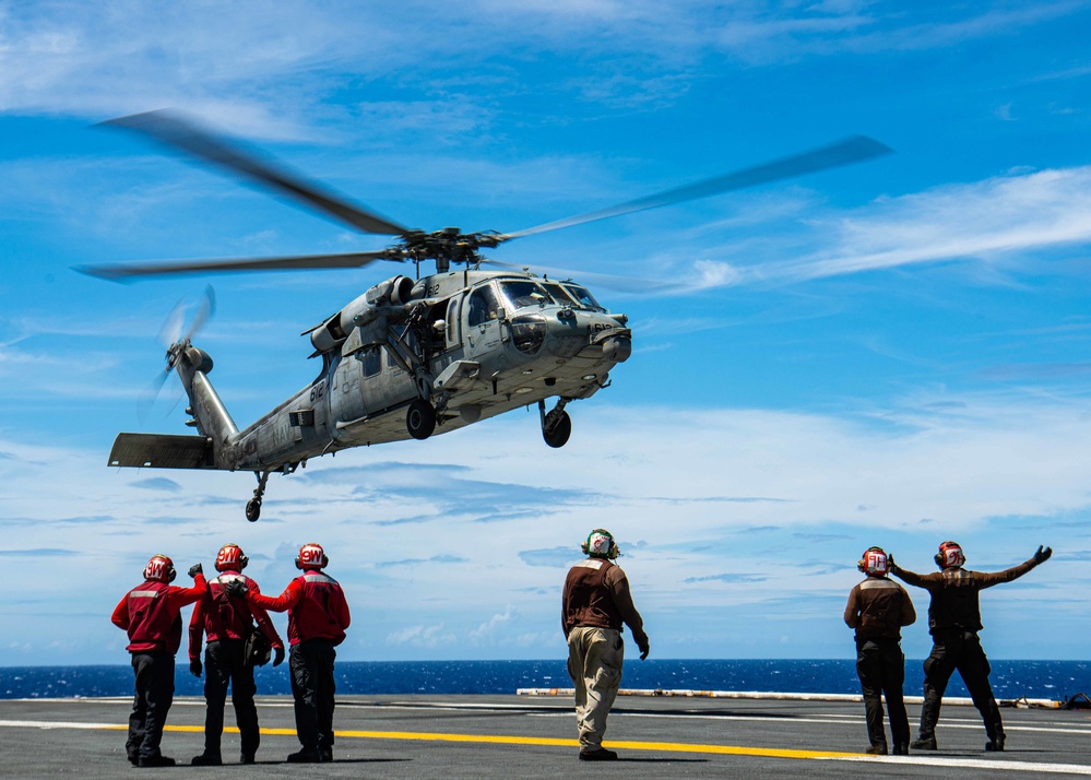 Nimitz Conducts Flight Ops