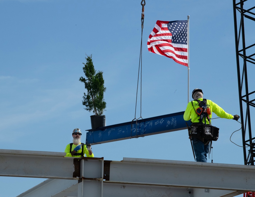 Tyndall Tops Off New Lodging