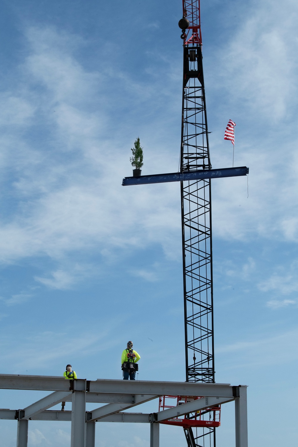 Tyndall Tops Off New Lodging