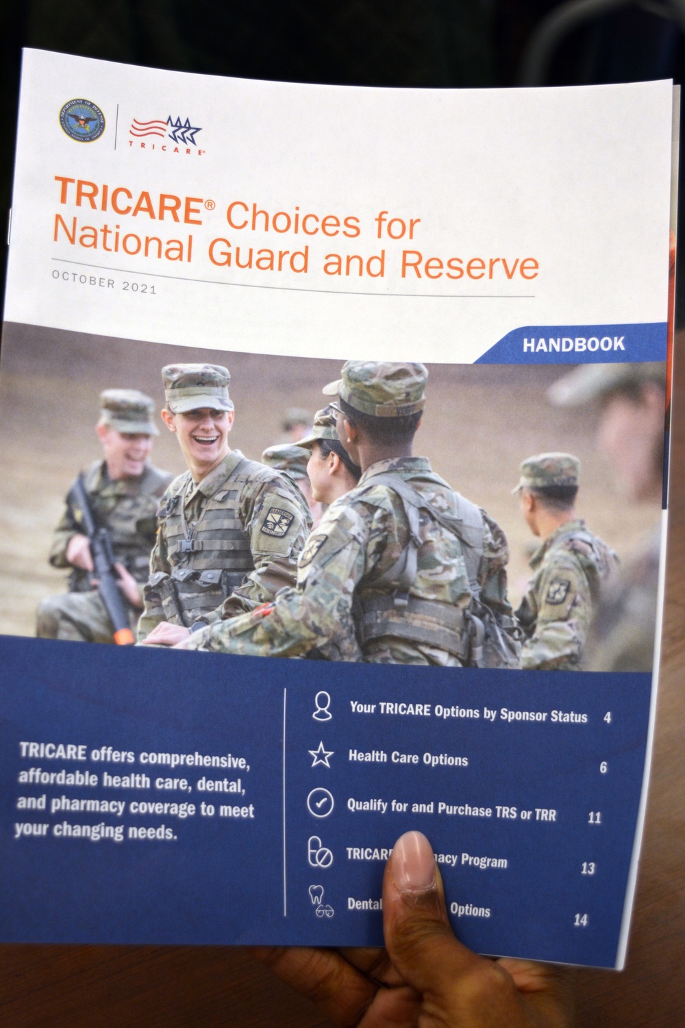 TRICARE for National Guard and Reserve booklet