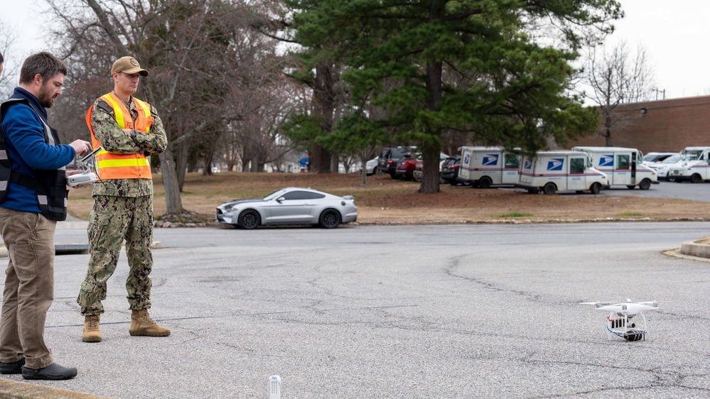 Naval Support Facility Indian Head conducts a drone surveillance/ counter-UAS exercise