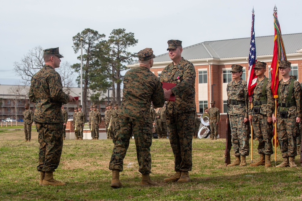 MWHS-2 Relief and Appointment Ceremony