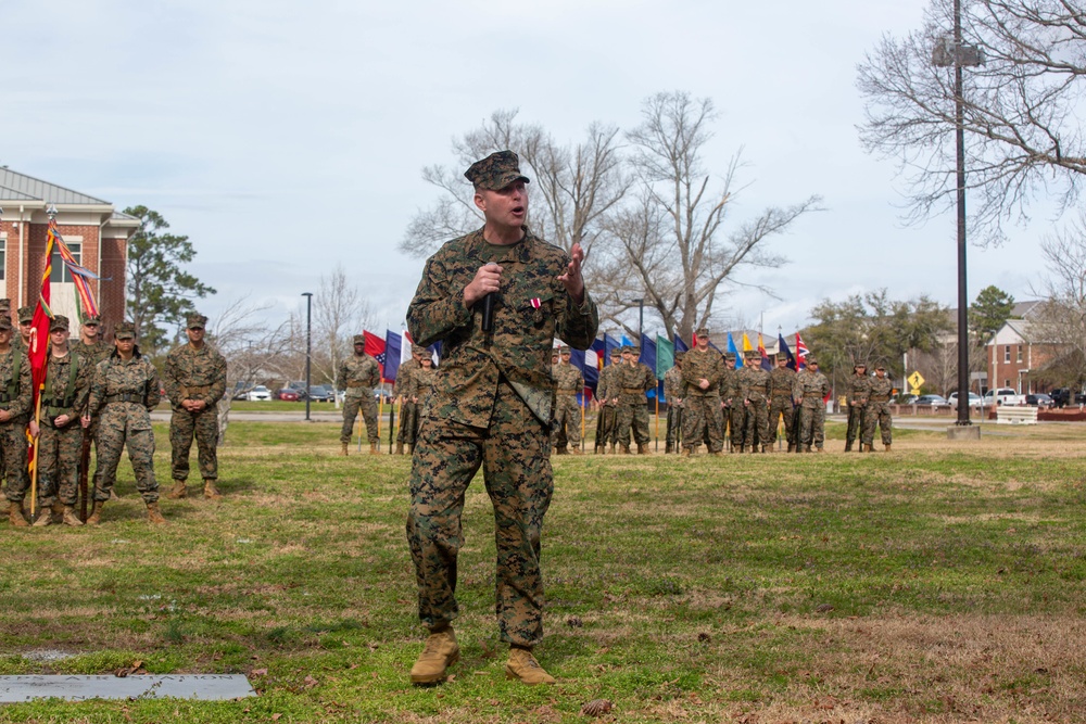 MWHS-2 Relief and Appointment Ceremony