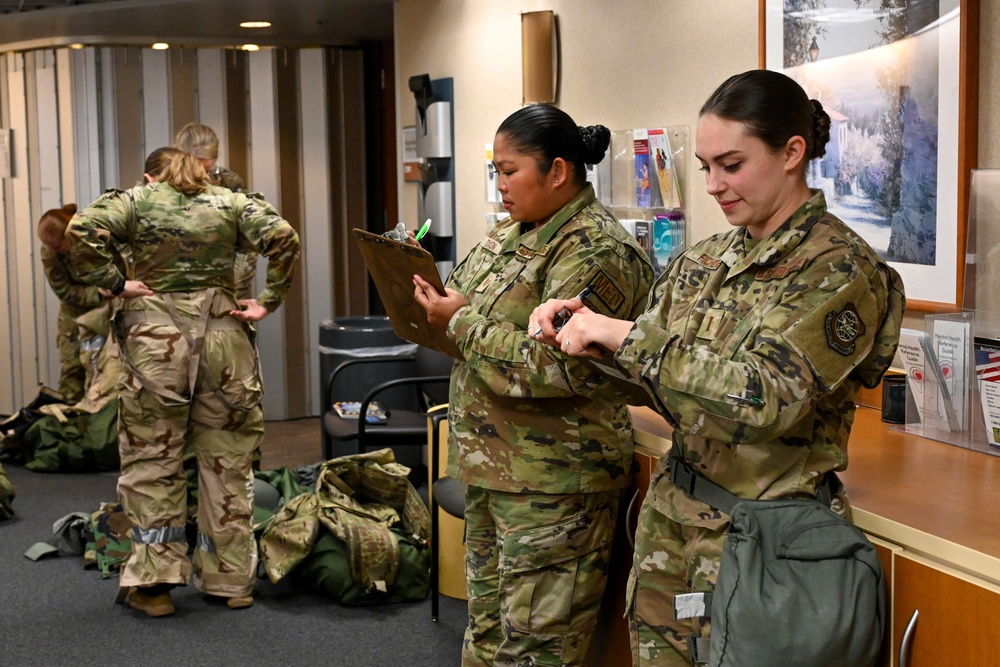 19th Medical Group tests readiness with CBRN exercise