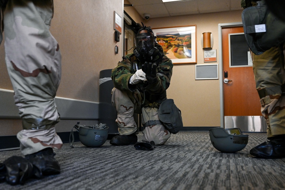 19th Medical Group tests readiness with CBRN exercise