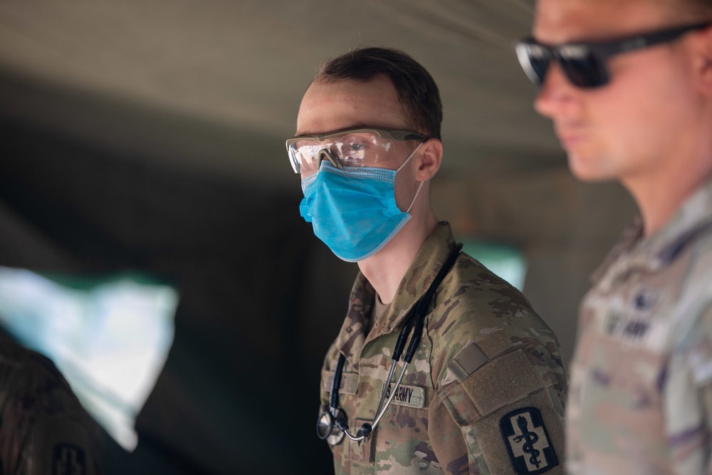 U.S. Army, KDF Partner with local medical clinic during JA23