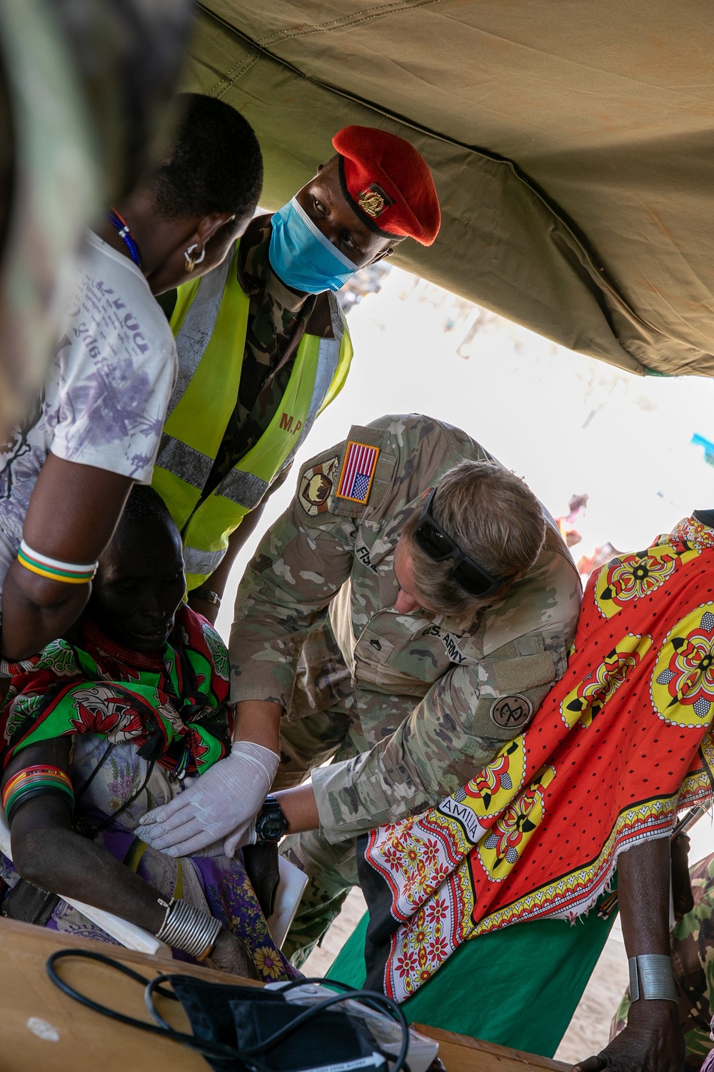 U.S. Army, KDF Partner with local medical clinic during JA23