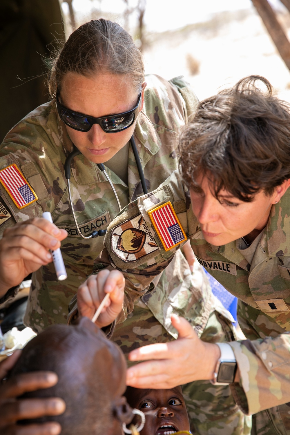 U.S. Army, KDF Partner with local medical clinic during JA23