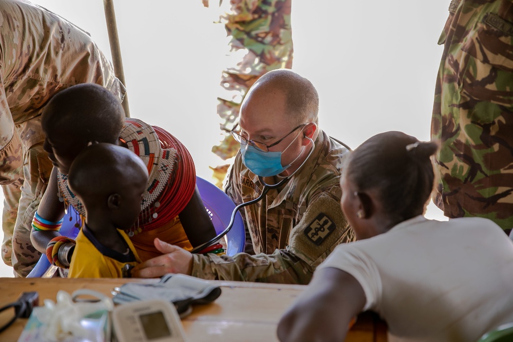 U.S. Army, KDF Partner with local medical clinic during JA23