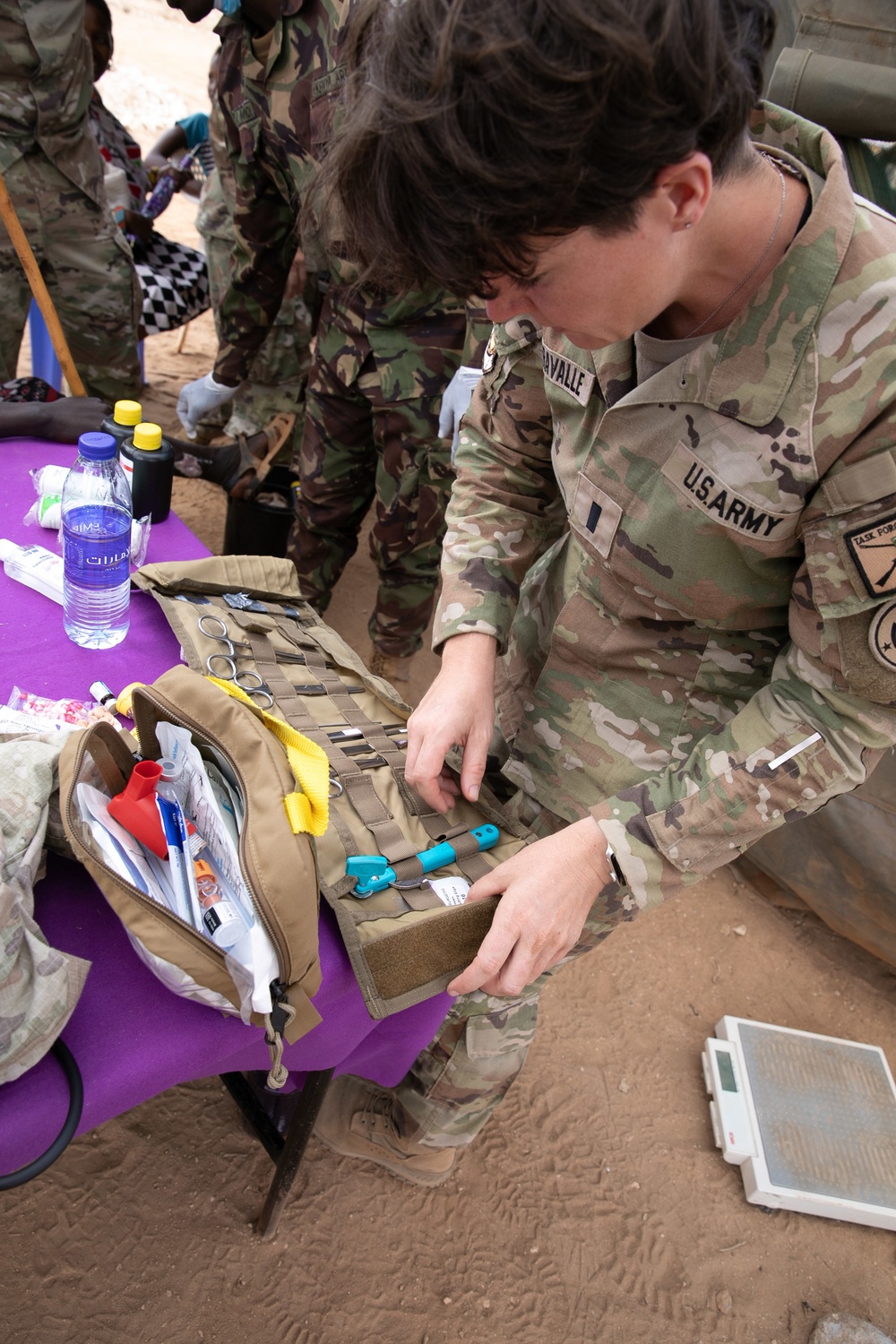 U.S. Army, KDF Partner with local medical clinic during JA23