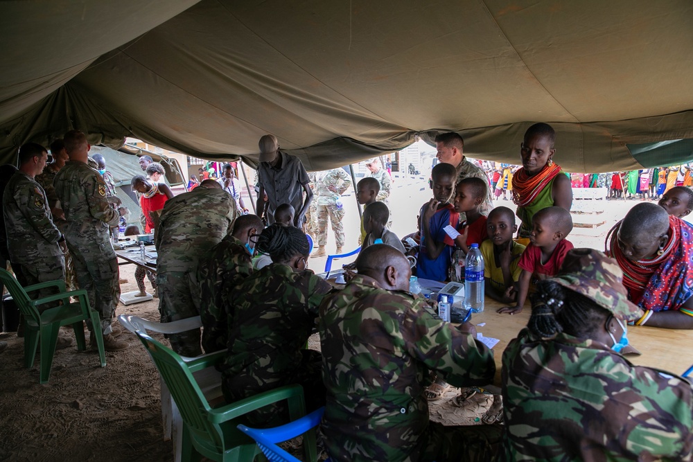 U.S. Army, KDF Partner with local medical clinic during JA23