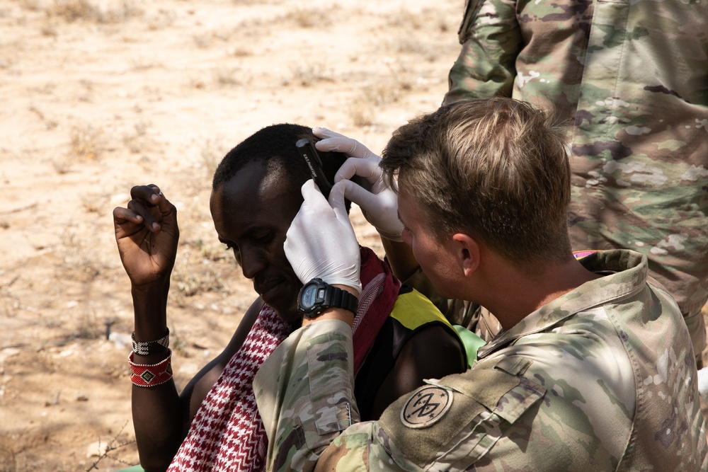 U.S. Army, KDF Partner with Local Medical Clinic During JA23