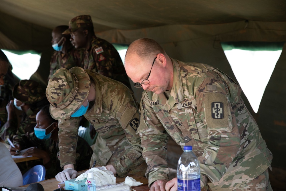 U.S. Army, KDF Partner with local medical clinic during JA23