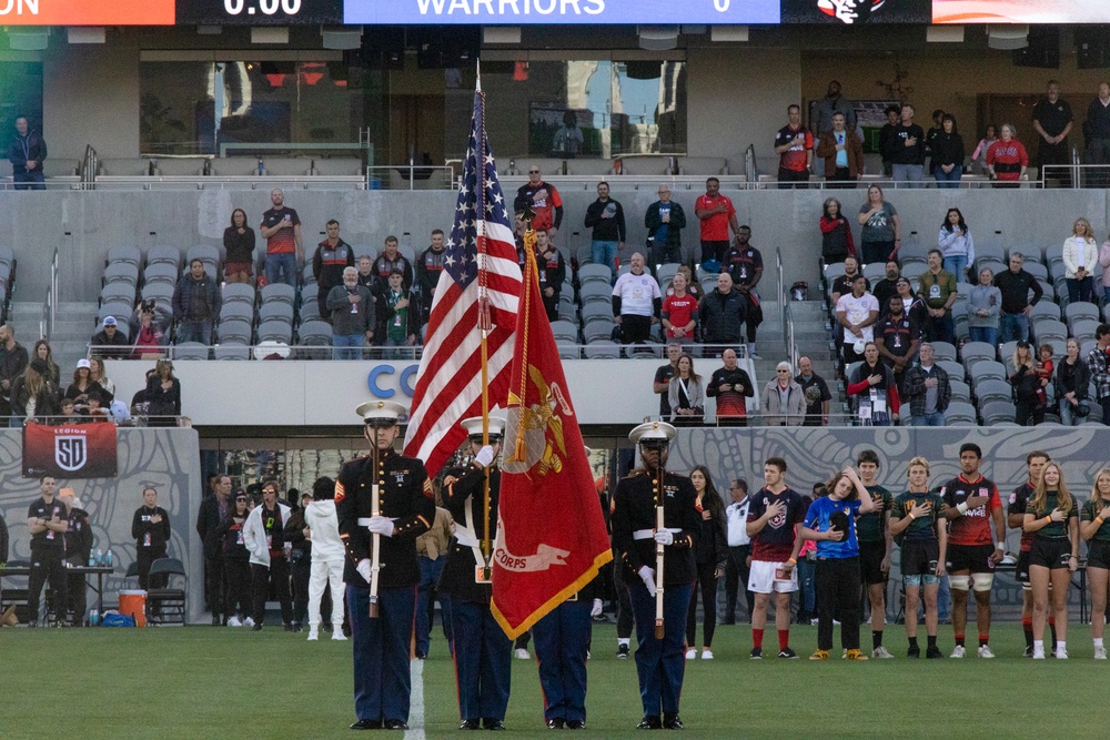 Marines Support San Diego Legion Rugby