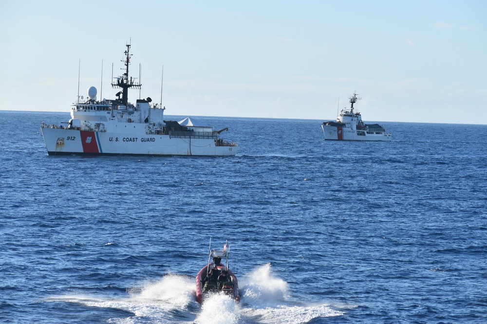 USCGC Dependable's crew supports Operation Vigilant Sentry