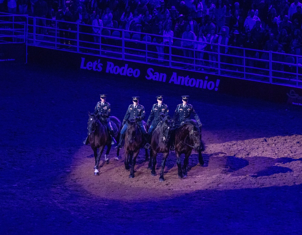 San Antonio Stock Show and Rodeo hosts military appreciation night