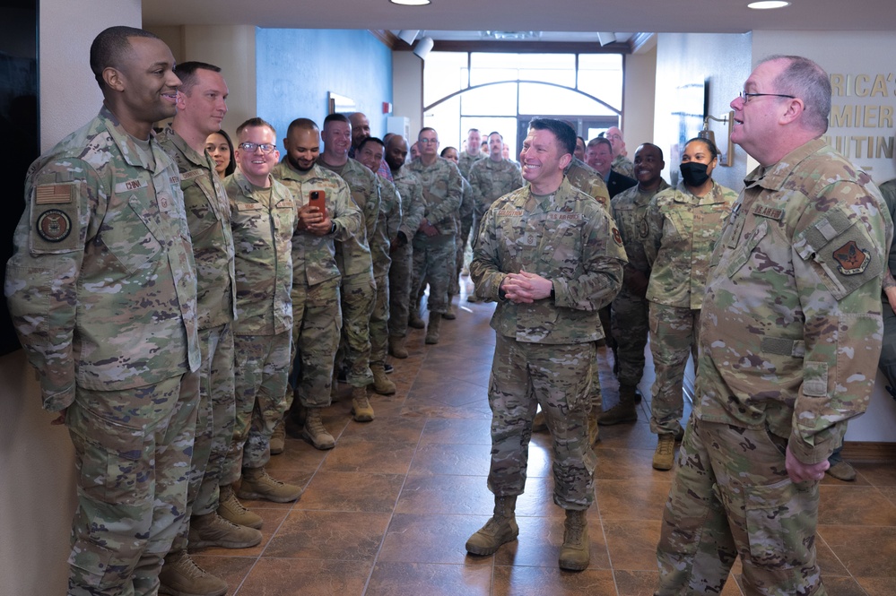 Chief MSgt of the Air Force JoAnne Bass visit AFRS