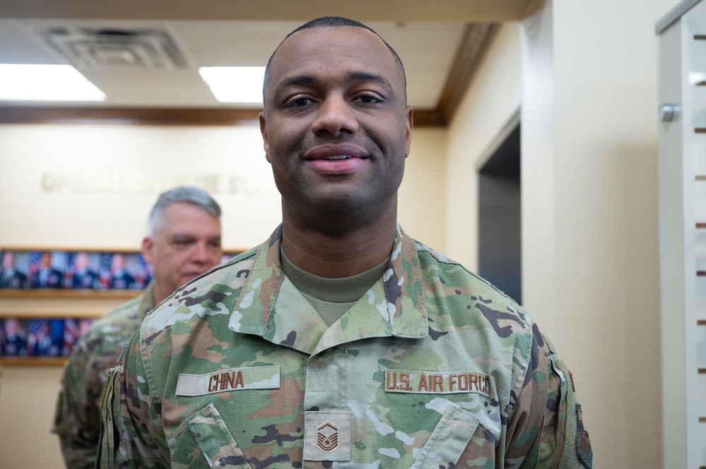 Chief MSgt of the Air Force JoAnne Bass visit AFRS