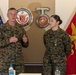 Marine gets awarded the Navy and Marine Corps Achievement Medal