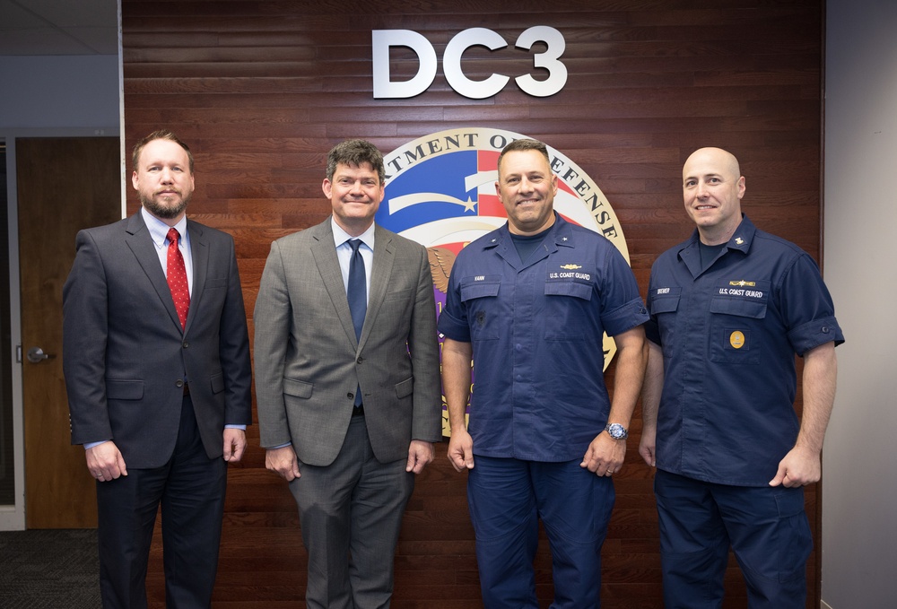 U.S. Coast Guard Cyber Command Meets with DC3 Leadership