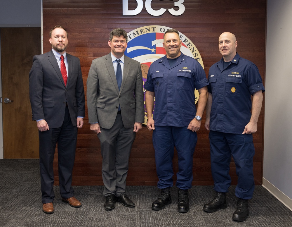 U.S Coast Guard Cyber Center Meets with DoD Cyber Crime Center