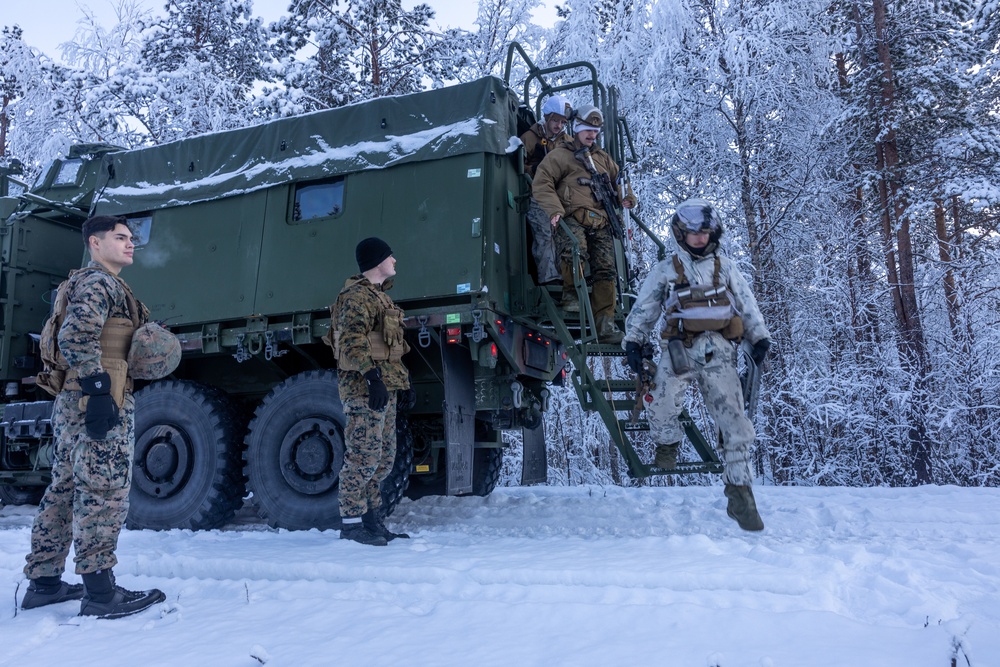 MRF-E 23.1 Troop Transport and Hike