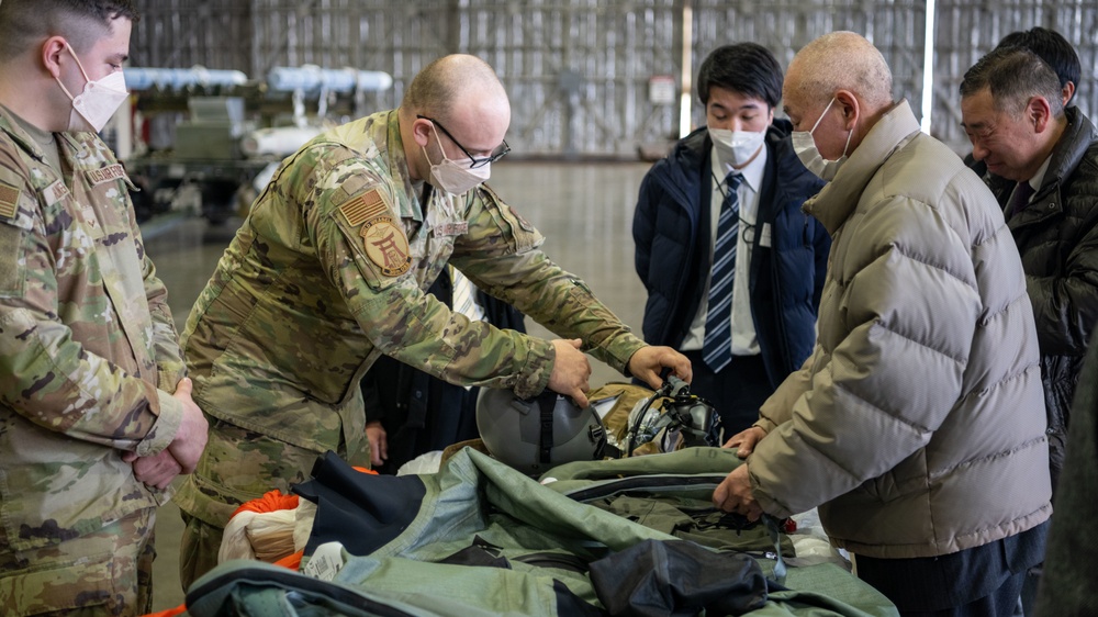 JAAGA Visits Misawa Air Base