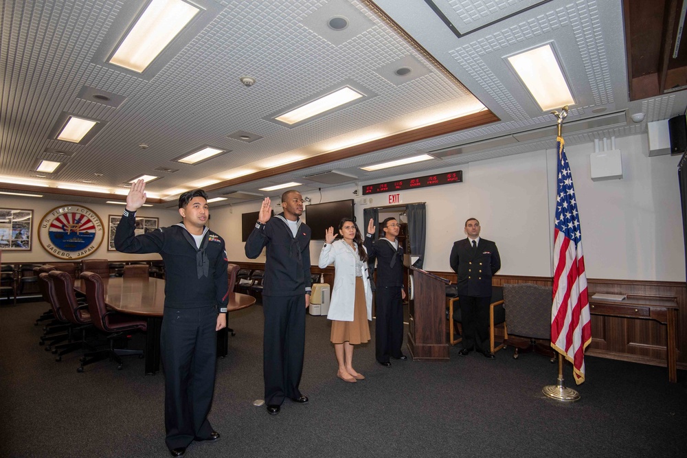 Naturalization Ceremony at CFAS