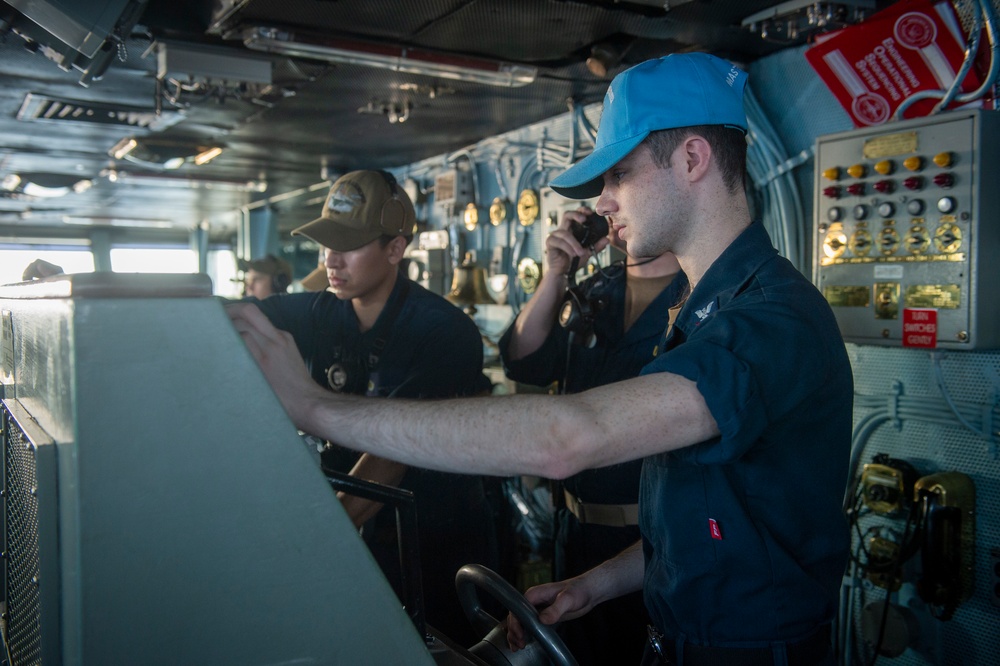 IKE Conducts Operations In The Atlantic Ocean