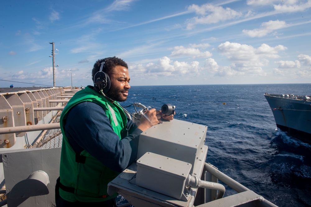 IKE Conducts Operations In The Atlantic Ocean