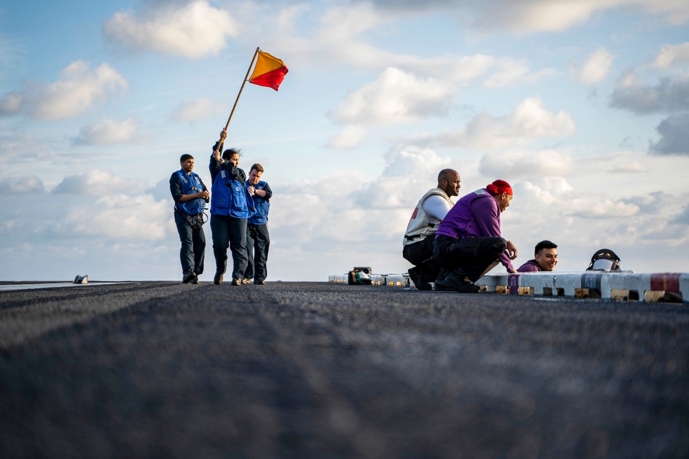 IKE Conducts Operations In The Atlantic Ocean