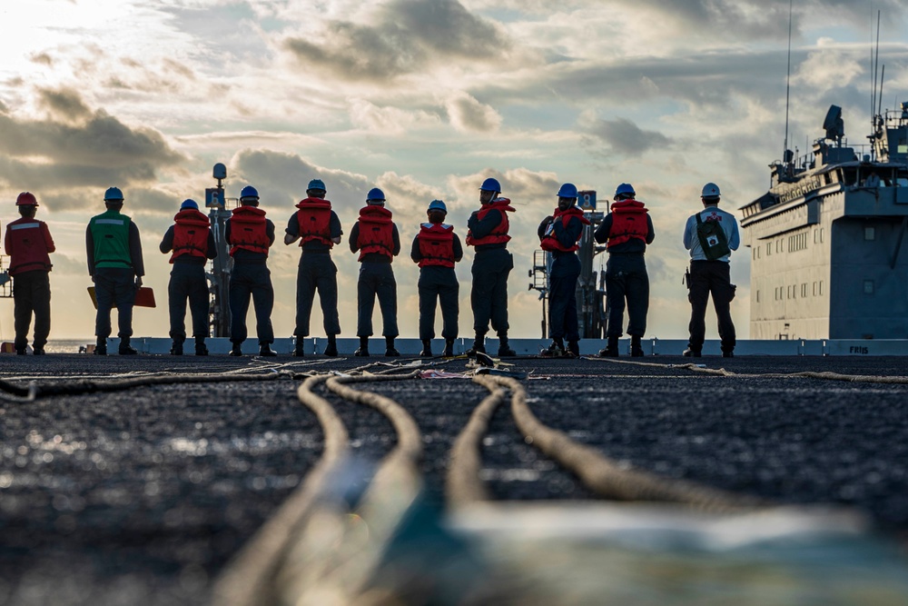 IKE Conducts Operations In The Atlantic Ocean