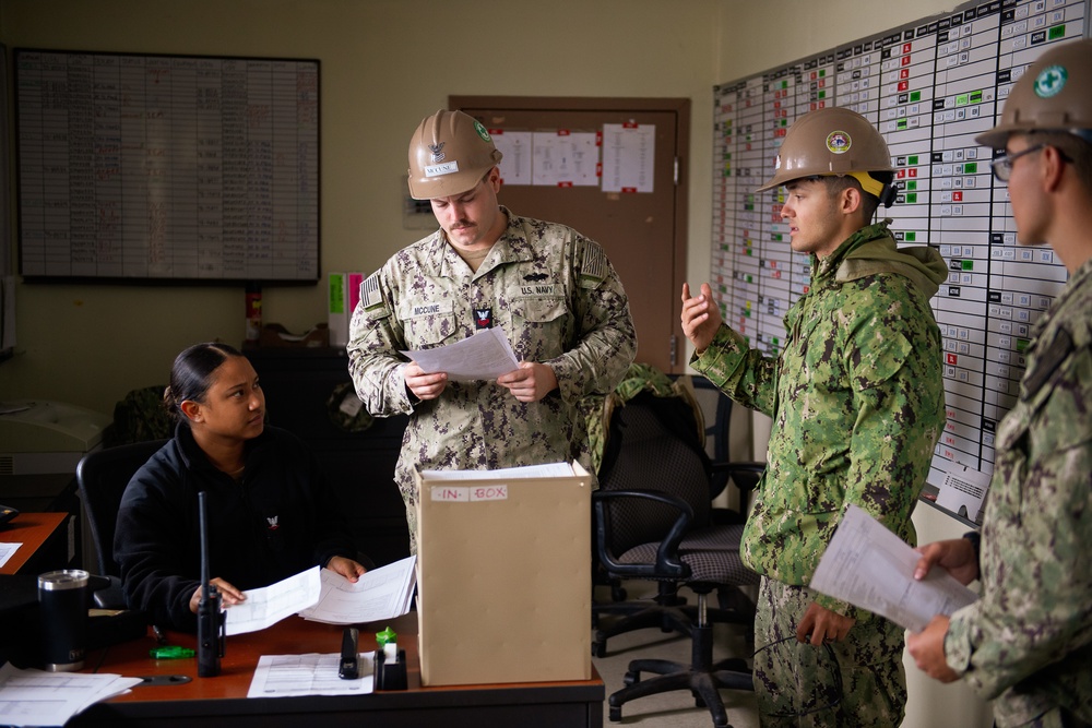 NMCB-5 Conducts Mount-Out Exercise During Deployment 2023