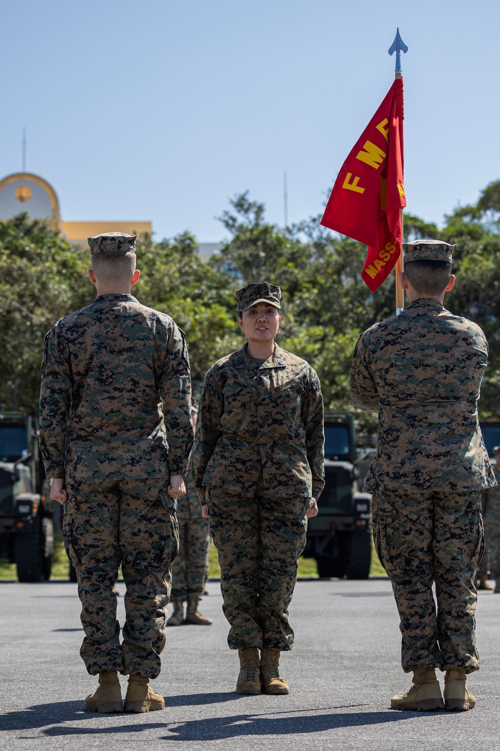 MASS-2 Air Support Company Bravo Conducts Change of Command