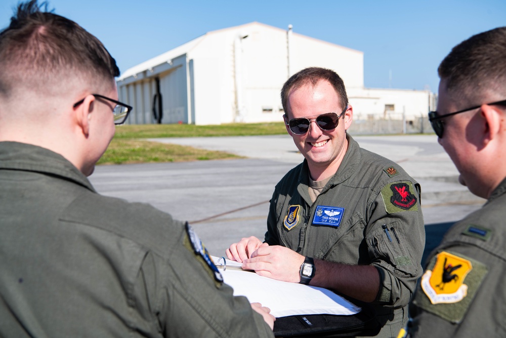 Bombers showcase long range deterrence over Pacific