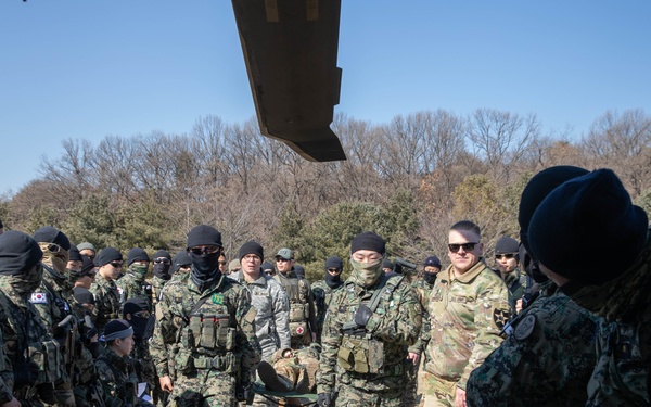 ROK SWK MED101 Hoist Training