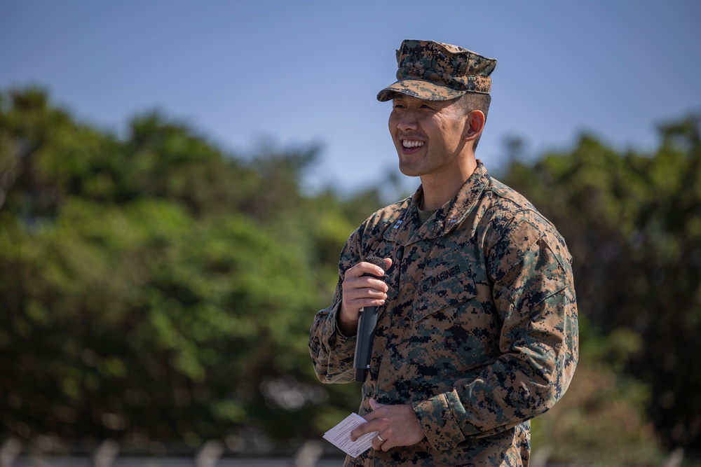 MASS-2 Air Support Company Bravo Conducts Change of Command