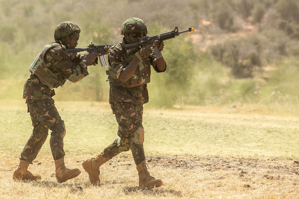 Culminating training event brings together Kenyan and Ugandan forces during JA23