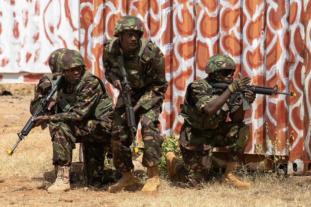 Culminating training event brings together Kenyan and Ugandan forces during JA23