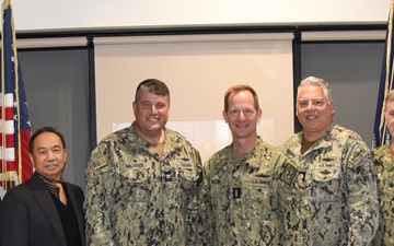 NAVSUP's leaders in Europe, Africa highlight reservists' contributions during Reserve Chief's visit