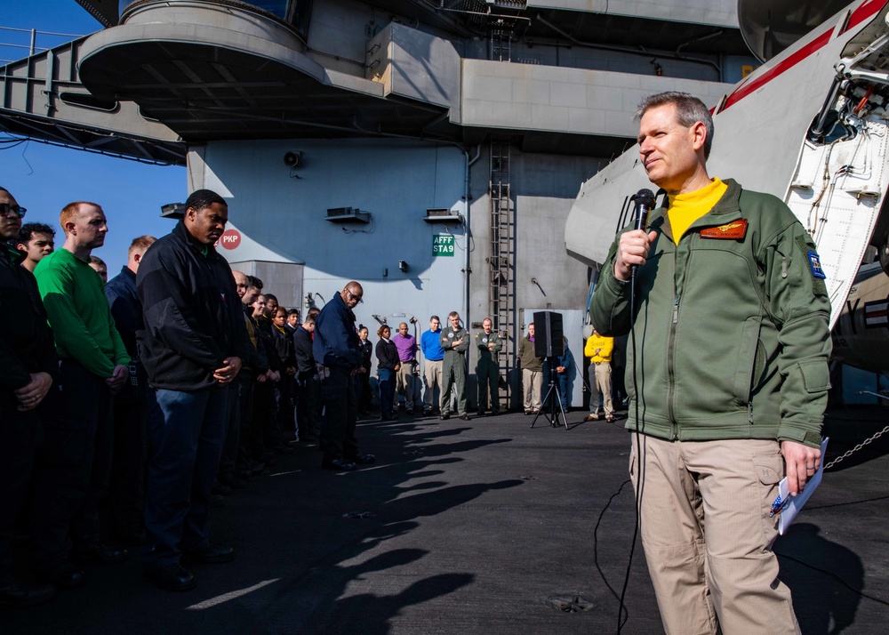 Daily Operations Aboard USS George H.W. Bush (CVN 77)