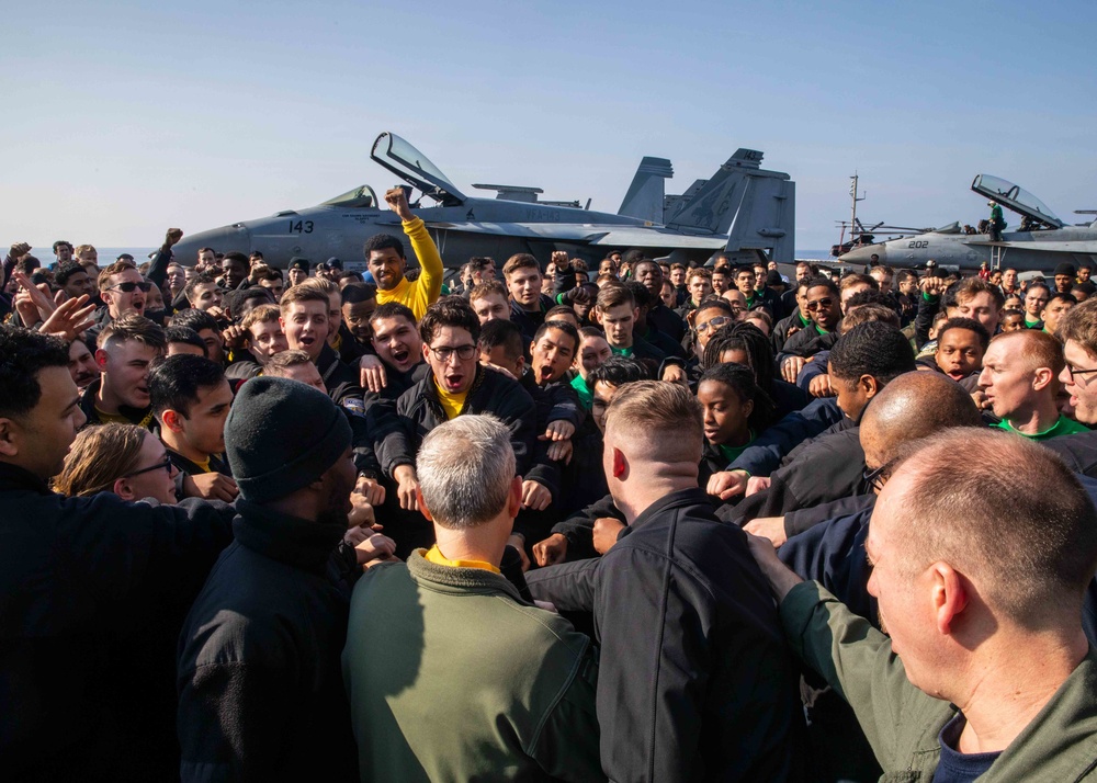 Daily Operations Aboard USS George H.W. Bush (CVN 77)