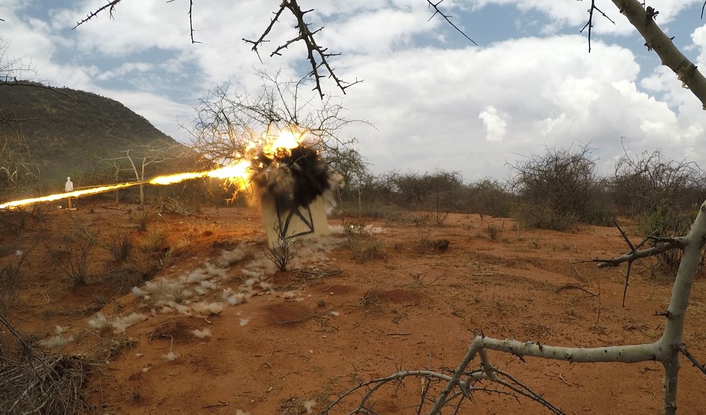 173rd Airborne Brigade paratroopers fire AT4 during JA23