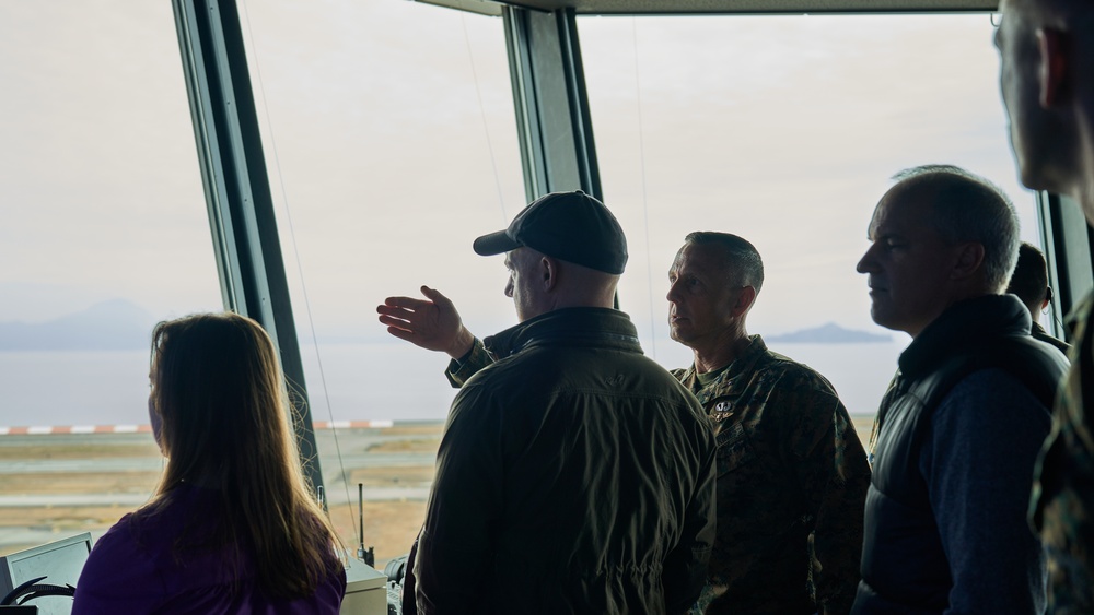 US Staff Delegation tours Marine Corps Air Station Iwakuni